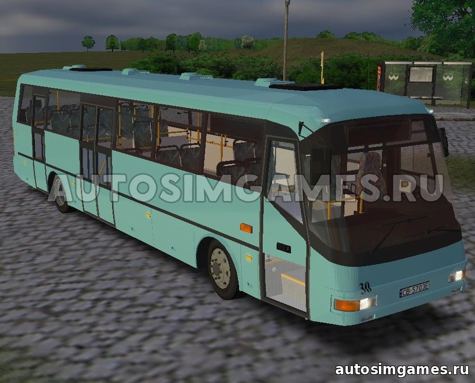 Мод автобус Solbus B9,5​ для Omsi 2