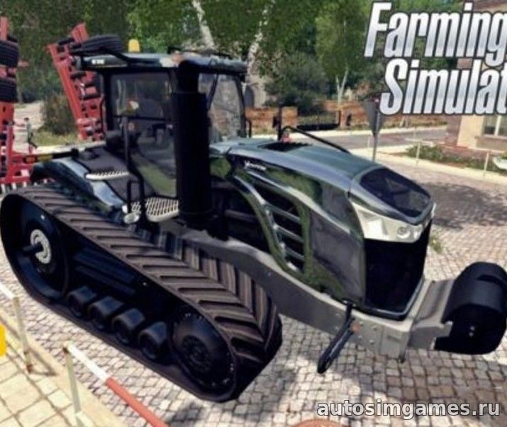 Мод трактор CAT Challenger MT875E 2016X для Farming Simulator 2015