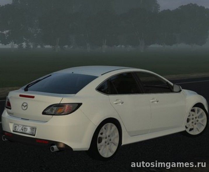 Мод машина Mazda 6 Sport для City Car Driving 1.5.1 скачать