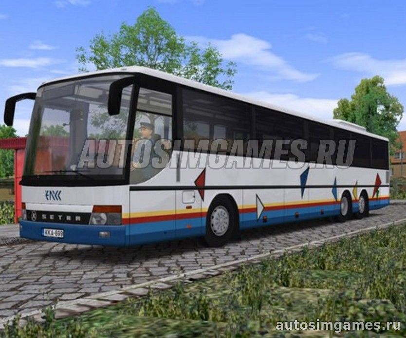 Мод автобус Setra S317UL для Omsi 2 скачать
