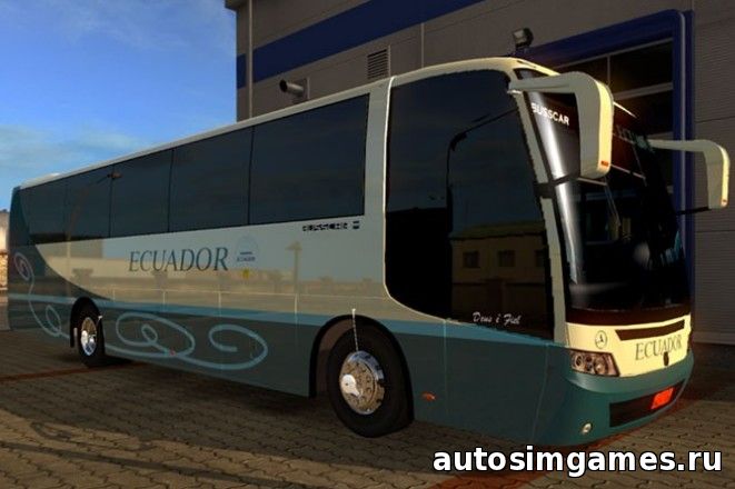 Busscar El Buss 340 v2.0 для Euro Truck Simulator 2 1.23