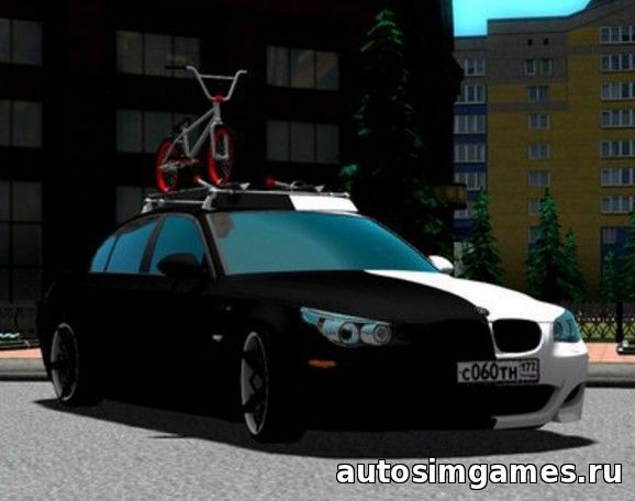 Мод машина BMW M5 E60 Stance Works для City Car Driving 1.5.1