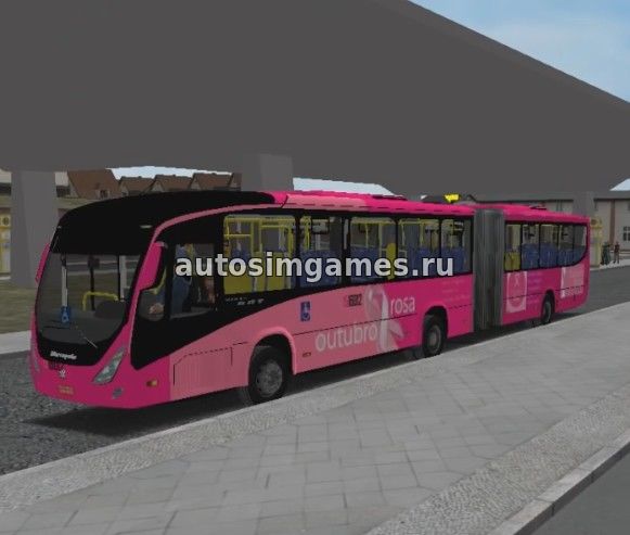 Автобус Marcopolo Viale BRT B340M V.2 для Omsi 2 скачать мод