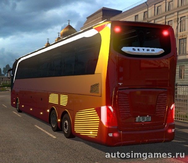 Автобус Setra S 517 HDH для Euro Truck Simulator 2 скачать мод