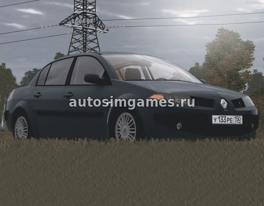 Машина Renault Megane 2.0i для City Car Driving 1.5.1 скачать мод