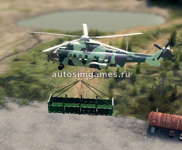 Вертолет Ми-8 для Spintires 2016 03.03.16