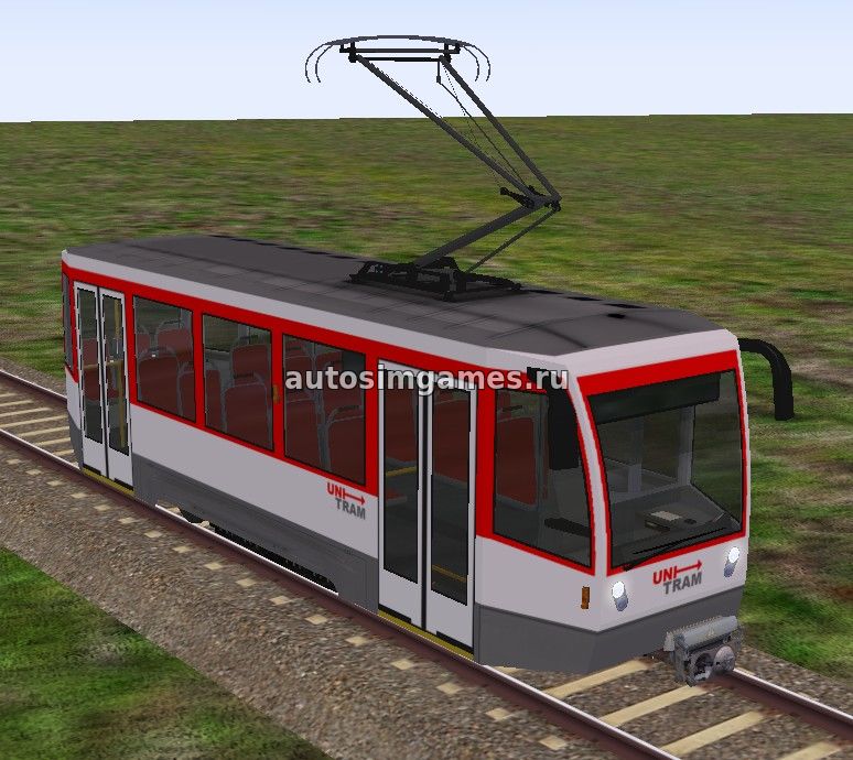 Трамвай Uni-Tram Beta v1.1 для Omsi 2 скачать мод