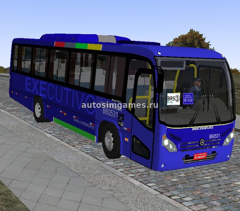 Автобус Neobus Spectrum Intercity OF-1519 V2.0 для Omsi 2 скачать мод