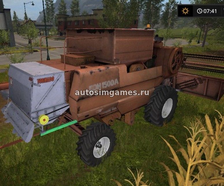 Комбайн Дон-1500 для Farming Simulator 2017 скачать мод