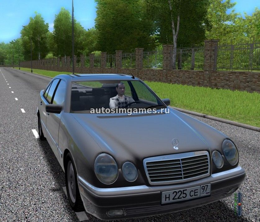 Mercedes-Benz E420 W210 Remake для City Car Driving 1.5.2