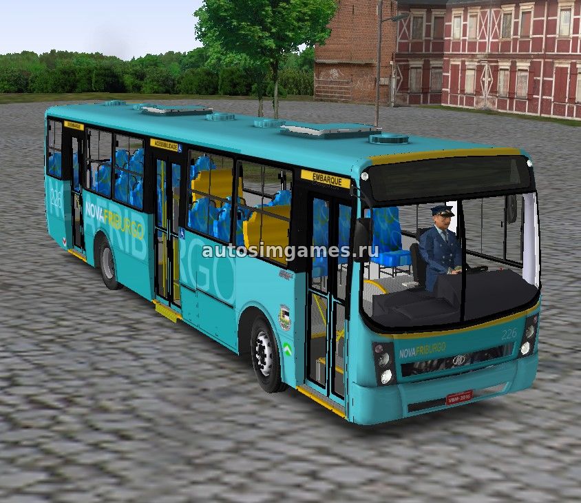 Автобус Maxibus Dolpnin Beta для Omsi 2 скачать мод