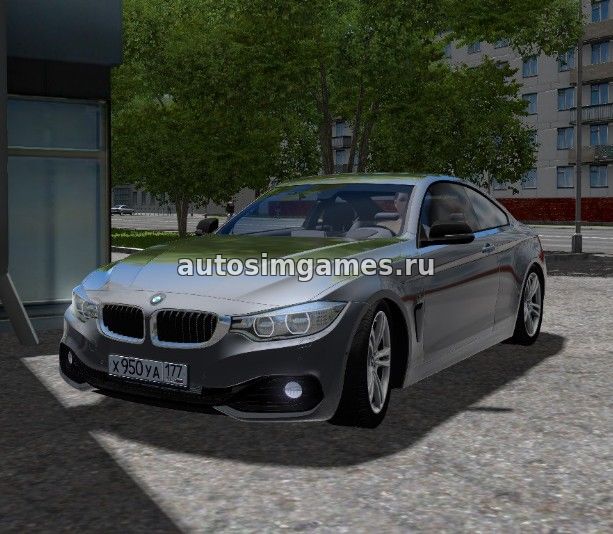 Машина BMW 435i F32 для City Car Driving 1.5.2 скачать мод