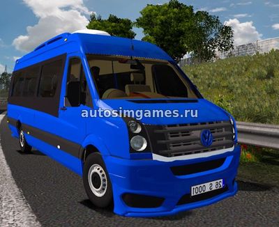 Volkswagen Crafter 2.5 TDI для Euro Truck Simulator 2 v1.25