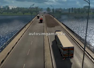 Русская карта RusMap v1.7 для Euro Truck Simulator 2 1.25
