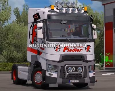 Renault T-Range v6.0 для Euro Truck Simulator 2 v1.26