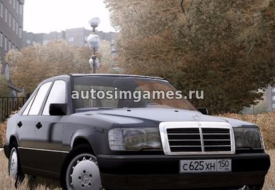 Mercedes-Benz 300E W124 для City Car Driving 1.5.2