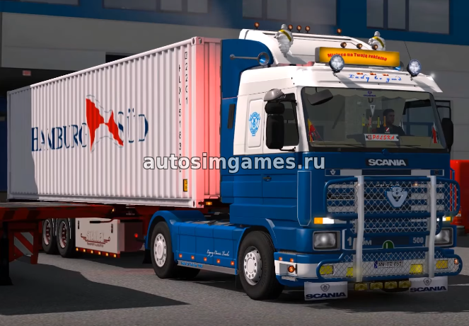 Грузовик Scania 143M для Euro Truck Simulator 2 v1.26 скачать мод