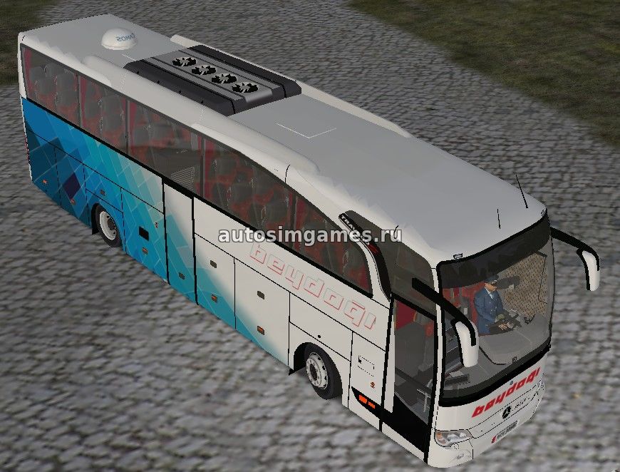 Автобус Mercedes-Benz Travego SHD15 Special Editon для Omsi 2 скачать