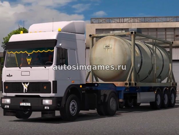 MAZ 5432-6422 5.03 для Euro Truck Simulator 2 v1.26