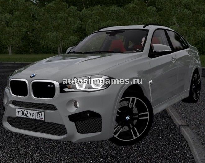 Машина BMW X6M F86 для City Car Driving 1.5.2 скачать мод