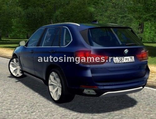 Машина BMW Х5 F15D для City Car Driving 1.5.2 скачать мод