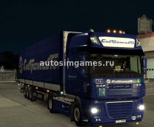 Тягач DAF XF105 v4.3 для Euro Truck Simulator 2 v1.26 скачать мод