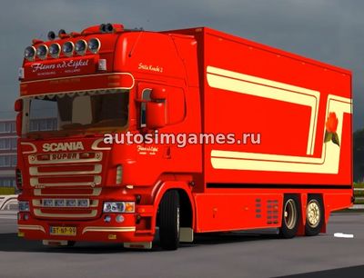 Scania R620 Fleurs Edition для Euro Truck Simulator 2 v1.26