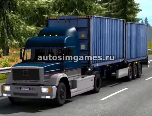 Грузовик Зил-5423 2.6 для Euro Truck Simulator v1.26 скачать мод