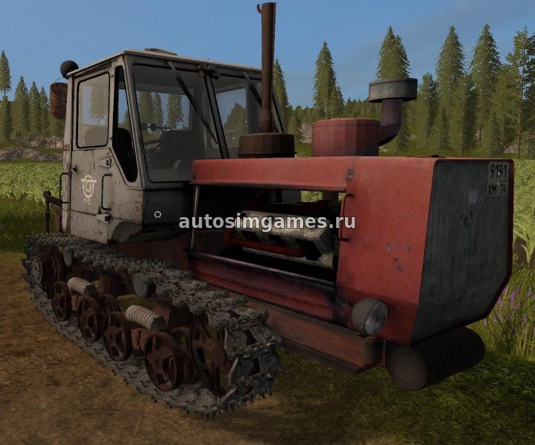 Гусеничный трактор Т-150 для Farming Simulator 2017 скачать мод