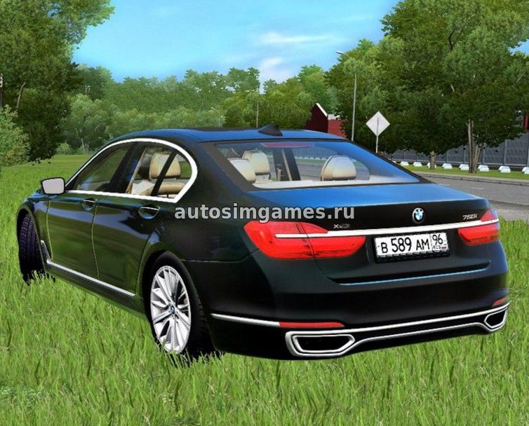 Машина BMW 7 Series 2016 для City Car Driving 1.5.3 скачать мод