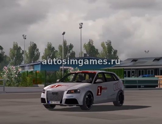 Машина Audi RS3 для Euro Truck Simulator 2 v1.26 скачать мод
