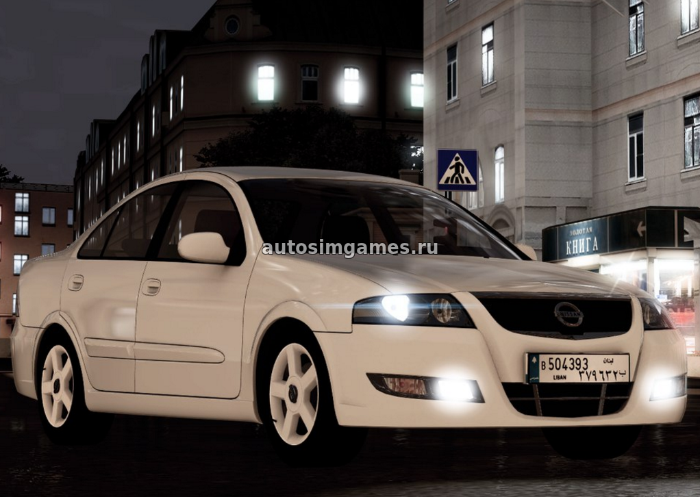 Nissan Almera для City Car Driving 1.5.3