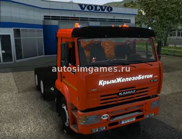 Грузовик Камаз-65115/65116 для Euro Truck Simulator 2 v1.26 скачать