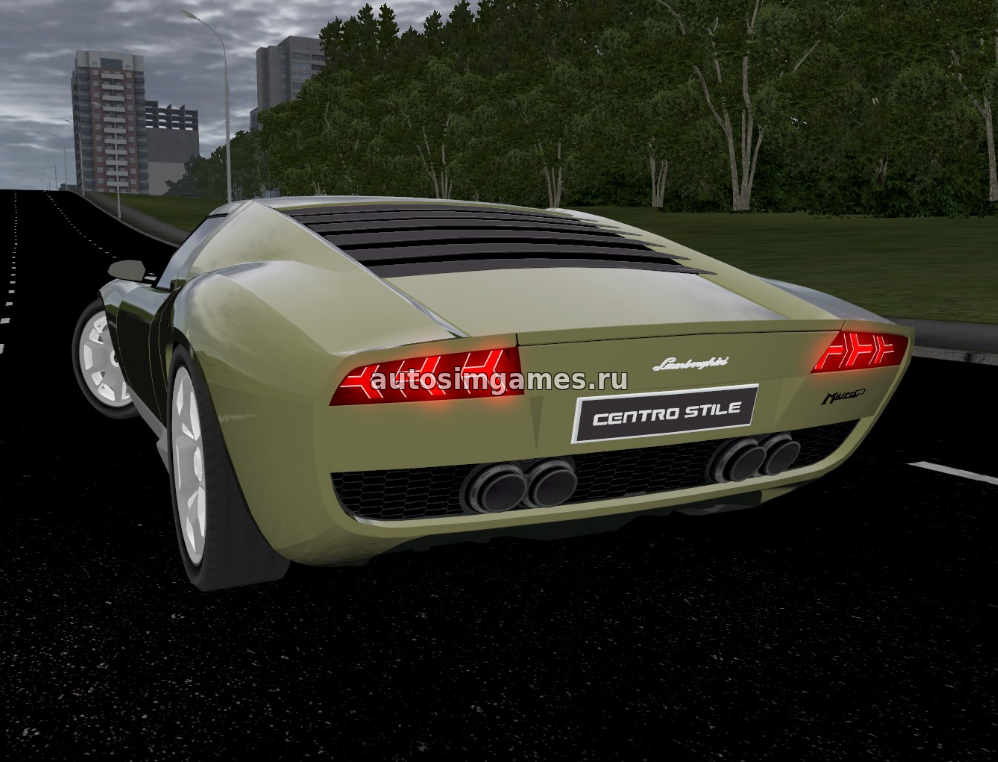 Lamborghini Miura Concept 2006 для 3d инструктор 2.2.7