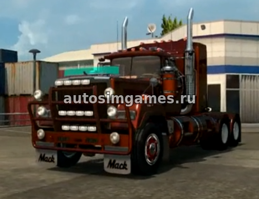 Грузовик тягач Mack Superliner для Euro Truck Simulator v1.26 скачать