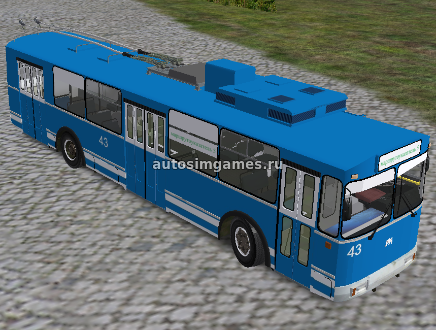 Троллейбус АКСМ-101 для Omsi 2