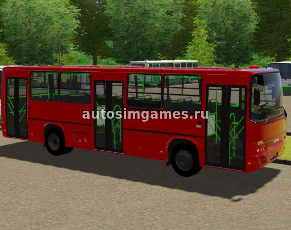 Автобус Ikarus C60 для 3d инструктор 2.2.7 скачать мод