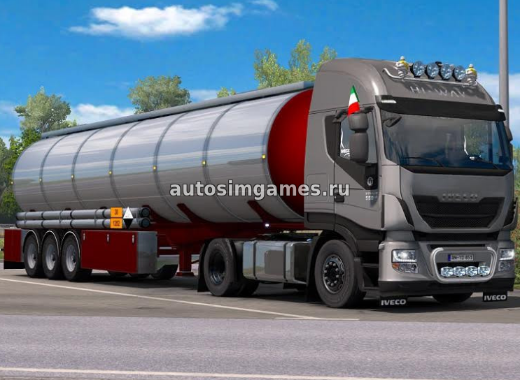 Iveco Hi-Way Reworked v1.2 для Euro Truck Simulator 2 v1.27