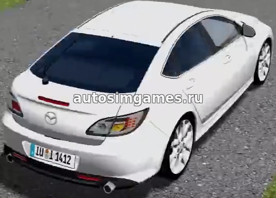 Машина Mazda 6 для City Car Driving 1.5.3 скачать мод