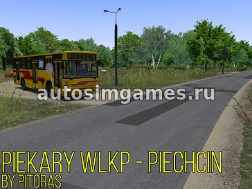 Piekary Wlkp - Piechcin для Omsi 2