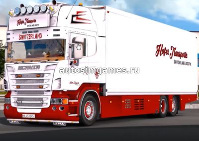 Scania R730 Tandem для Euro Truck Simulator v1.27