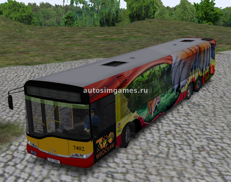 Автобус Solaris Urbino 15 II 2.0 для Omsi 2 скачать мод