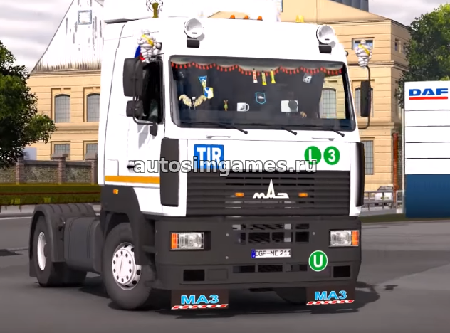 Грузовики Маз-5340/5440/6430А8 для Euro Truck Simulator 2 v1.27 мод