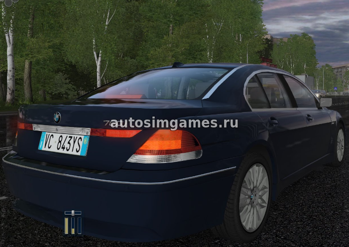 Машина BMW 760i e65 для 3D инструктор 2.2.7 скачать мод