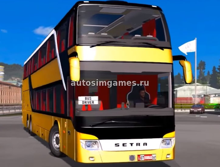 Автобус Setra 431 3.1 для Euro Truck Simulator 2 v1.27 скачать мод