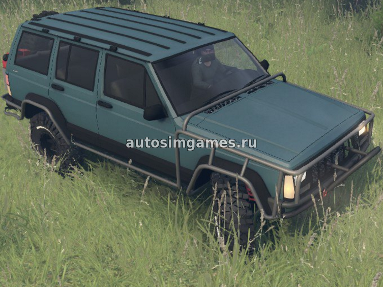 Внедорожник Jeep Cherokee 1994 для SpinTires 2016 03.03.16 скачать мод