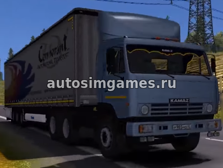 Грузовик Камаз-5410 для Euro Truck Simulator v1.27 скачать мод