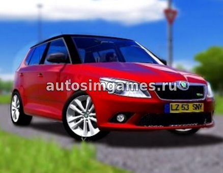Машина Skoda Fabia RS для City Car Driving 1.5.4 скачать мод