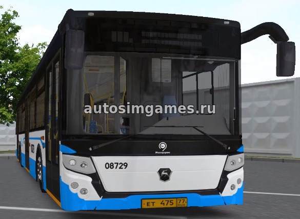 Перекраска Электробус ЛиАЗ-6274 в Омси 2 скачать мод