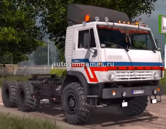 Грузовик Камаз 4410/6450 3.5 для Euro Truck Simulator 2 v1.27 скачать